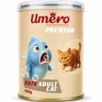 کنسرو گربه بالغ اومرو (Umero) پته با طعم ماهی