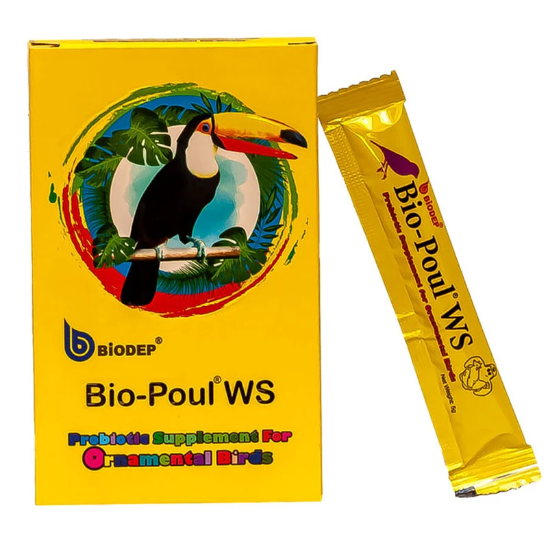 پودر پروبیوتیک تقویت گوارش و ایمنی پرندگان زینتی بایودپ (BioDep)
