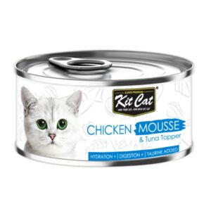 کنسرو گربه کیت کت (Kit Cat) مدل موس طعم مرغ و تن
