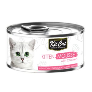 کنسرو بچه گربه کیت کت (Kit Cat) مدل موس طعم مرغ