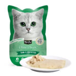 پوچ گربه کیت کت با طعم تن و ماهی سفید (در ژله)