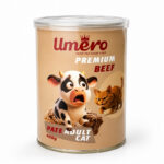 کنسرو گربه بالغ اومرو (Umero) پته با طعم گوشت