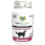 قرص مکمل سلامت مجاری ادراری سگ وتری ساینس آمریکا (VetriSCIENCE Bladder Strength)