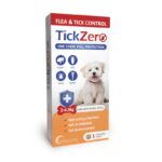 قرص ضد کک و کنه سگ ادواکر تیک زیرو (Advacare TickZero) مناسب ۲ تا ۴.۵ کیلوگرم