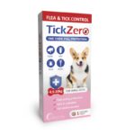 قرص ضد کک و کنه سگ ادواکر تیک زیرو (Advacare TickZero) مناسب ۴.۵ تا ۱۰ کیلوگرم