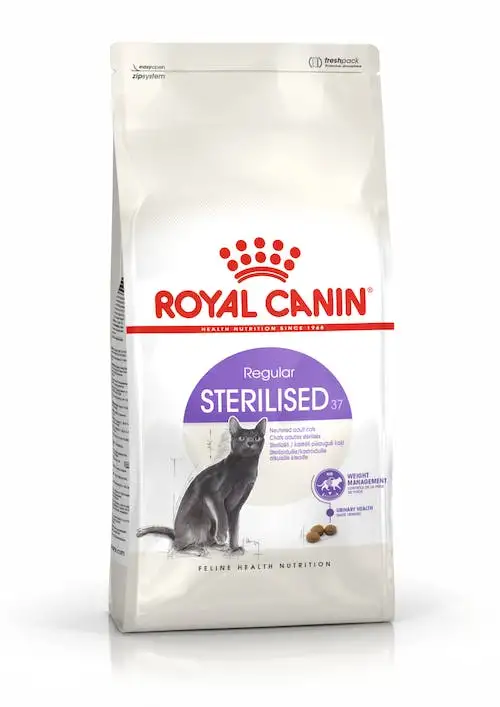 غذای خشک گربه رویال کنین مدل Sterilised بسته 10