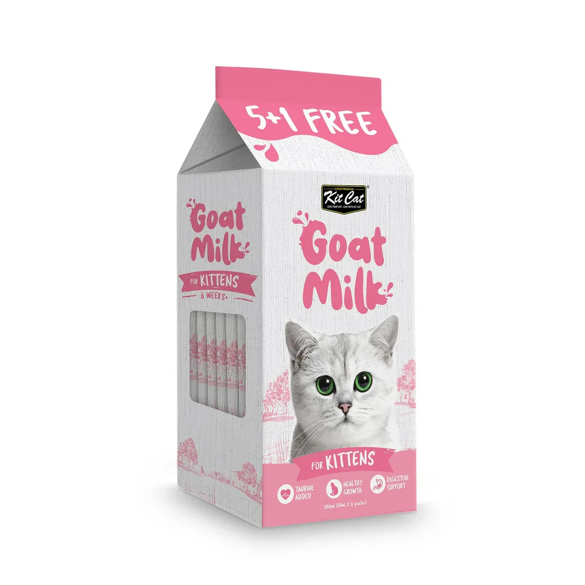 شیر بچه گربه کیت کت (Kit Cat) با طعم شیر بز