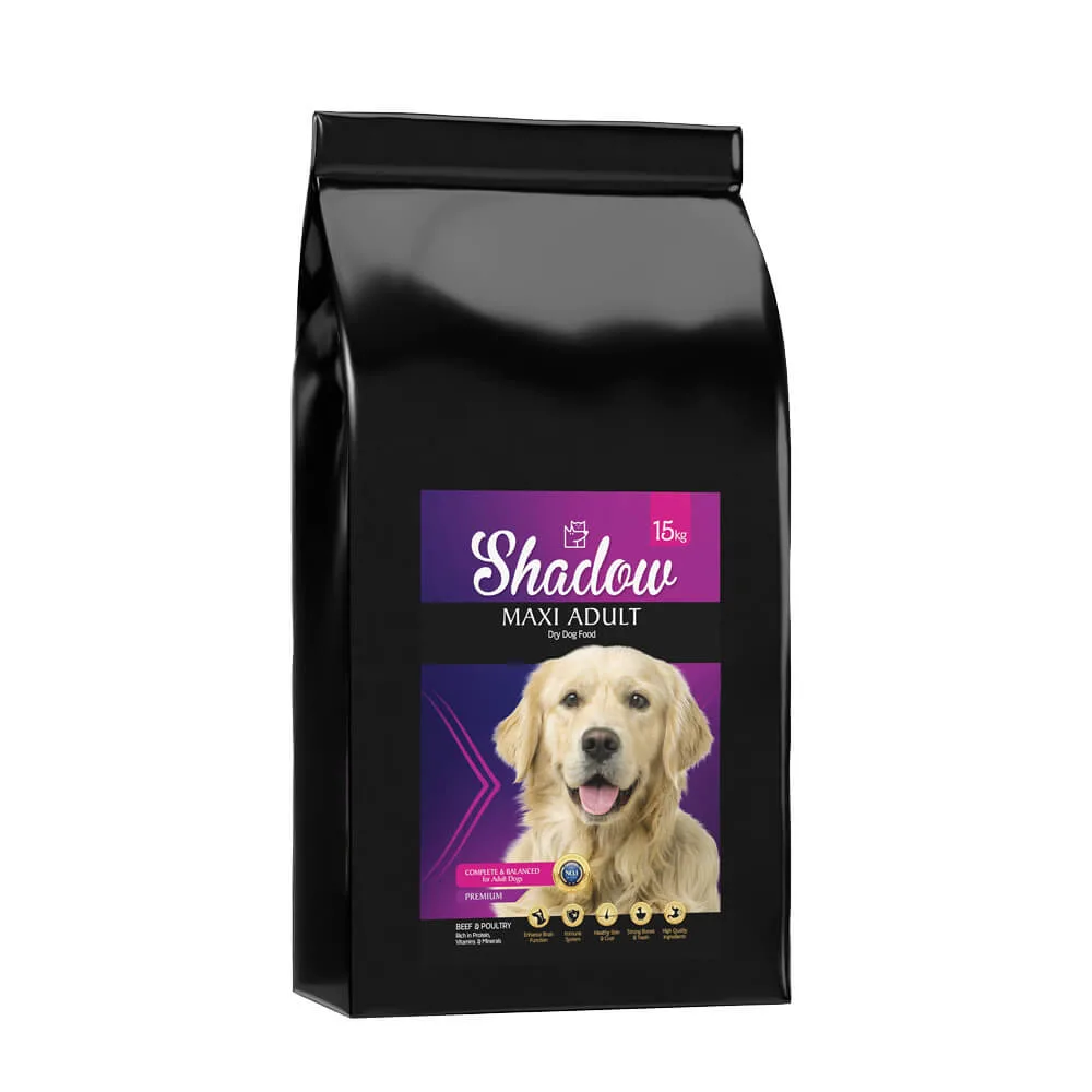 غذای خشک سگ Shadow مدل Maxi Adult وزن 15 کیلوگرم