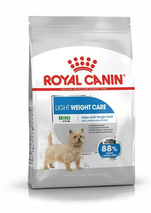 غذای خشک سگ رویال کنین مدل Mini Light Weight Care وزن 3 کیلوگرم