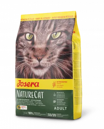 غذای خشک گربه جوسرا مدل NatureCat وزن 10
