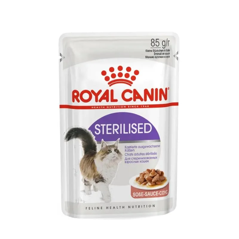 پوچ گربه رویال کنین عقیم شده (Sterilised)