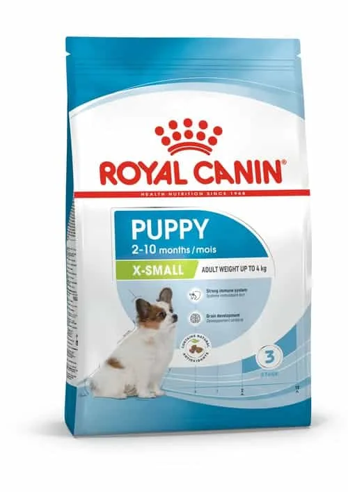 غذای سگ رویال کنین ایکس اسمال پاپی (X-Small Puppy) وزن 1.5 کیلوگرمی