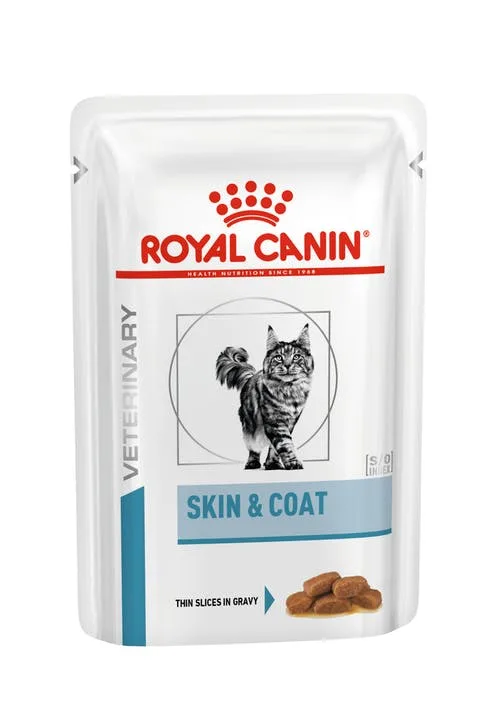 پوچ گربه رویال کنین مدل Skin & Coat