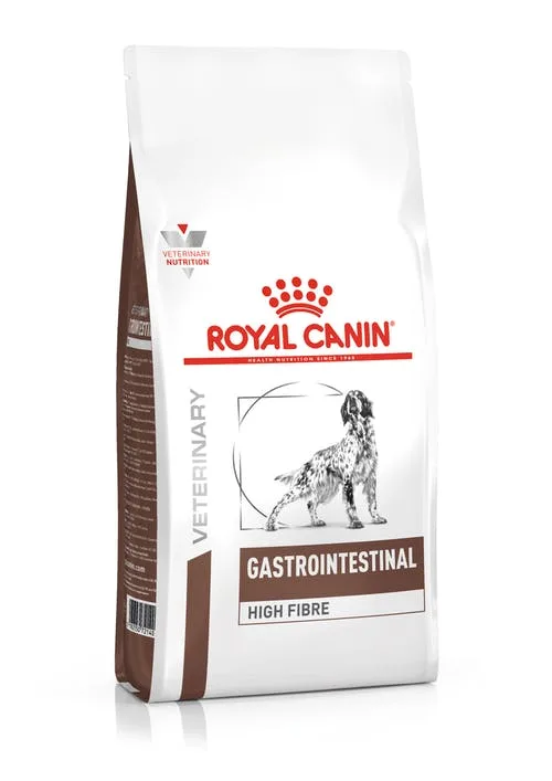 غذای خشک سگ رویال کنین مدل Gastrointestinal High Fibre وزن 2 کیلوگرمی